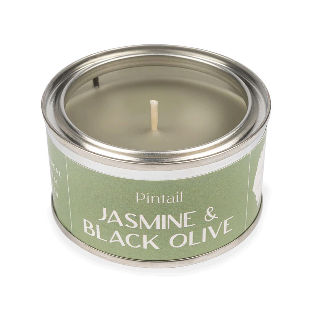 Pintail Candles Jasmine & Black Olive Paint Pot Candle Extra Image 2